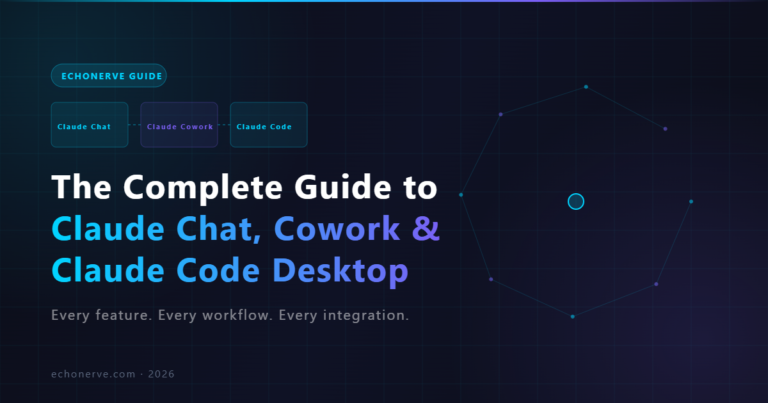 The Complete Guide to Claude Chat, Cowork & Claude Code Desktop