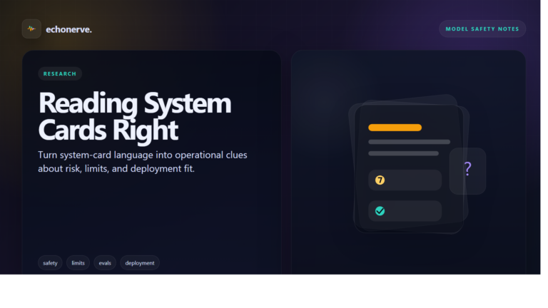 What Frontier System Cards Actually Tell Us